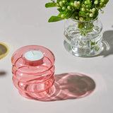 Roomtery Bibendum Glass Candle Holder, view 4