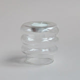 Roomtery Bibendum Glass Candle Holder, view 5