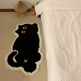 Roomtery Black Cat Tufted Rug, view 3