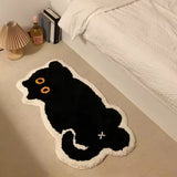 Roomtery Black Cat Tufted Rug, view 4