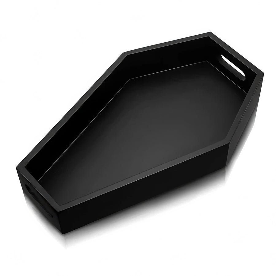 Roomtery Black Coffin Storage Tray