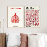 Roomtery Black & Red Dotted Art Gallery Wall Canvas Posters, view 3