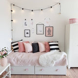 Roomtery Black Wire Bulb String Lights, view 2