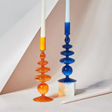 Roomtery Blowed Glass Candle Holder, view 2