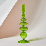 Roomtery Blowed Glass Candle Holder, view 4