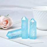 Roomtery Blue Aura Quartz Tower Crystal, view 2