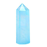 Roomtery Blue Aura Quartz Tower Crystal, view 6
