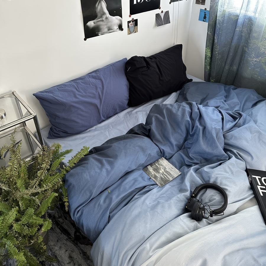 Roomtery Blue Gradients Bedding Set