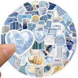 Roomtery Bluecore Aesthetic Sticker Pack, view 3