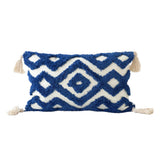 Roomtery Blue Tufted Ornament Cushion Cover, view 2