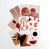 Roomtery Boho Abstract Wall Collage Cards, view 3