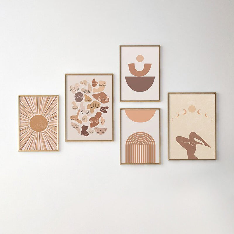 Roomtery Boho Abstraction Canvas Posters