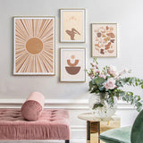 Roomtery Boho Abstraction Canvas Posters, view 3
