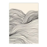 Roomtery Boho Aesthetic Light Beige Canvas Posters, view 5
