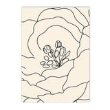 Roomtery Boho Aesthetic Light Beige Canvas Posters, view 6