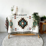 Roomtery Boho Style Woven Throw Blanket, view 3