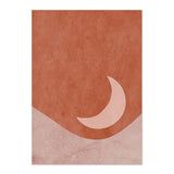Roomtery Boho Sun & Moon Canvas Posters, view 5