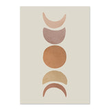Roomtery Boho Sun & Moon Canvas Posters, view 6
