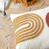 Roomtery Boho Tufted Arcs Cushion Cover, view 2