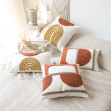 Roomtery Boho Tufted Arcs Cushion Cover, view 3