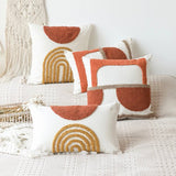 Roomtery Boho Tufted Arcs Cushion Cover, view 5