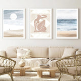 Roomtery Boho Watercolor Art Canvas Posters, view 3