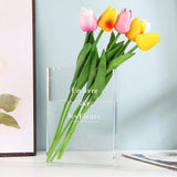 Roomtery Book Shaped Acrylic Flower Vase, view 4