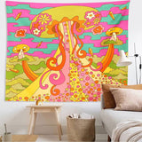 Roomtery Boosting Indie Mushroom Tapestry, view 2