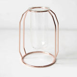 Roomtery Brass Outline Vase, view 4