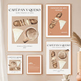 Roomtery Bread and Coffee Canvas Posters, view 3