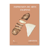 Roomtery Bread and Coffee Canvas Posters, view 6