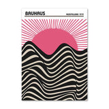 Roomtery Bright Pink Art Collage Canvas Posters, view 6