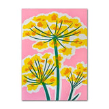Roomtery Bright Watercolor Floral Canvas Posters, view 4