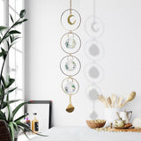Roomtery Bronze Moon Chain Crystal Suncatcher, view 2
