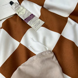Roomtery Brown Checkered Bedding Set, view 5