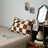 Roomtery Brown Checkered Bedding Set, view 6
