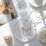 Roomtery Bubbled Glass Jewelry Tray, view 3