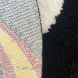 Roomtery Burning 8 Ball Accent Rug, view 4
