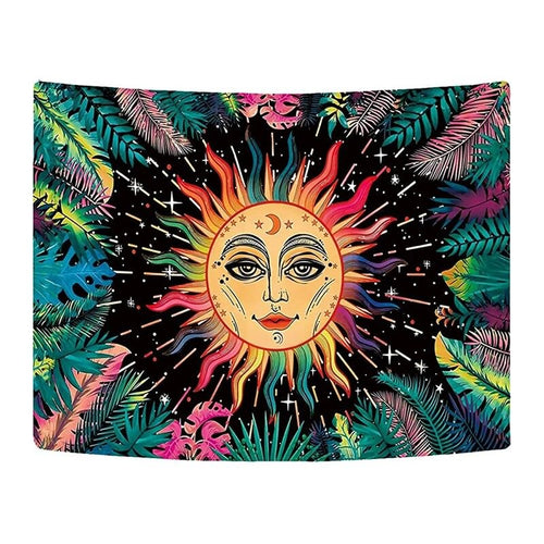Roomtery Burning Tropical Sun Tapestry