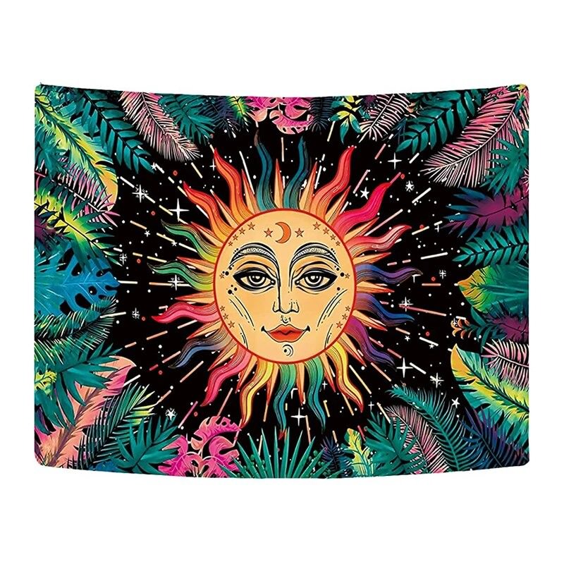 Roomtery Burning Tropical Sun Tapestry