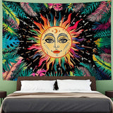 Roomtery Burning Tropical Sun Tapestry, view 2