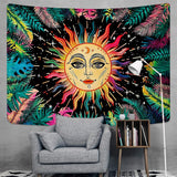 Roomtery Burning Tropical Sun Tapestry, view 3