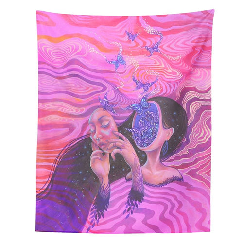 Roomtery Butterflies in My Head Tapestry