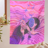 Roomtery Butterflies in My Head Tapestry, view 3