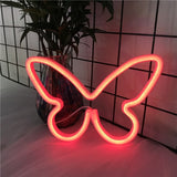 Roomtery Butterfly Wall Neon Sign, view 4