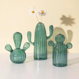 Roomtery Cactus Shaped Glass Vase, view 4