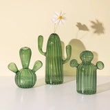 Roomtery Cactus Shaped Glass Vase, view 5