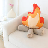 Roomtery Camp Fire Throw Pillow, view 2