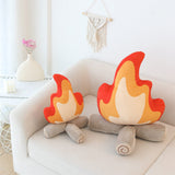 Roomtery Camp Fire Throw Pillow, view 3