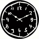 Roomtery Cartoon Doodle Clock, view 2
